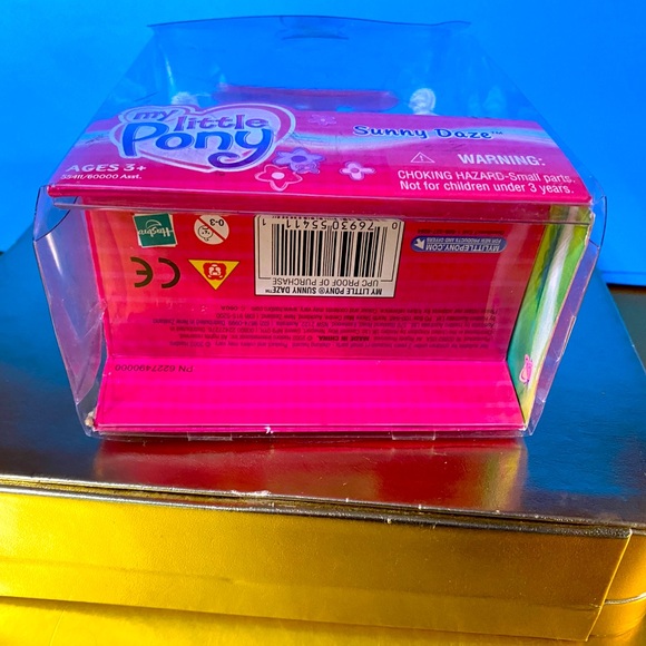 MY LITTLE PONY G3 VTG 2002 SUNNY DAZE PONY FIGURE & BRUSH ORIGINAL PACKAGE - Picture 12 of 14